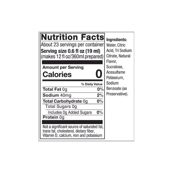 Sodastream SodaStream Diet Lemon Lime Soda Mix 14.8 oz 1 pk - 1424227011
