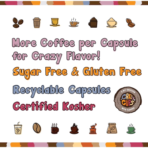 Crazy Cups Crazy Cups Flavored Coffee Decaf Pumpkin Caramel Spice-80 Ct - WM-CC-D-PUMPKINCARAMEL-80