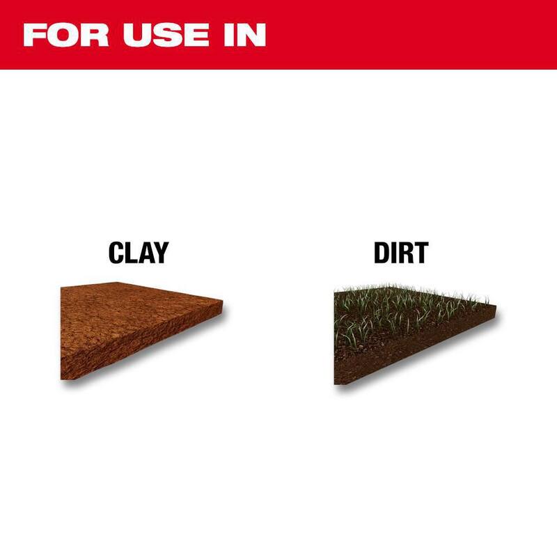 Milwaukee 9-3/4 pulgadas SDS-MAX Demo Ground Rod Driver - 48-62-4091