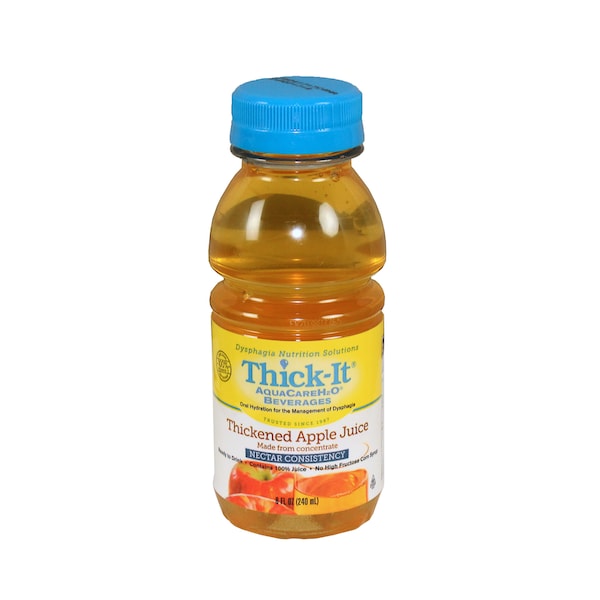 Thick It Clear Advantage Thick-It Aqua Care H20 Nectar Apple Juice 8 fl. oz., PK24 - B455-L9044