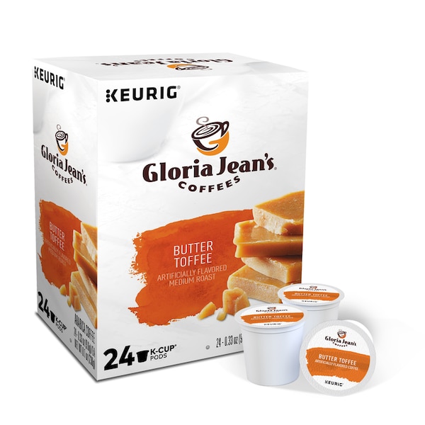 Keurig Keurig Gloria Jean's Butter Toffee Coffee K-Cups 24 pk - 5000330066