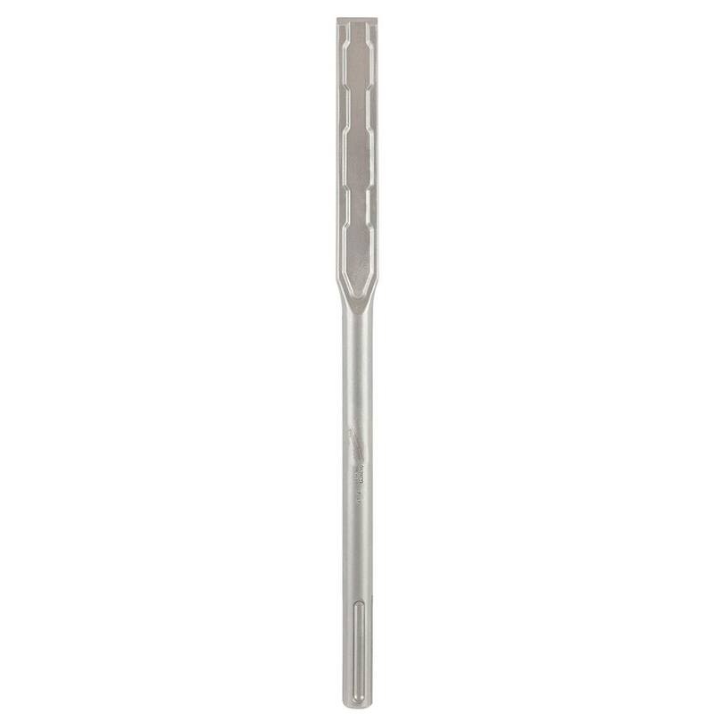 Cincel plano Milwaukee de 1 pulgada x 16 pulgadas SDS-MAX SLEDGE - 48-62-4252