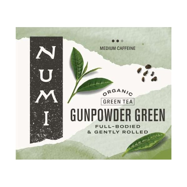 Numi Organic Tea Gunpowder Green Tea, PK100 - 30109