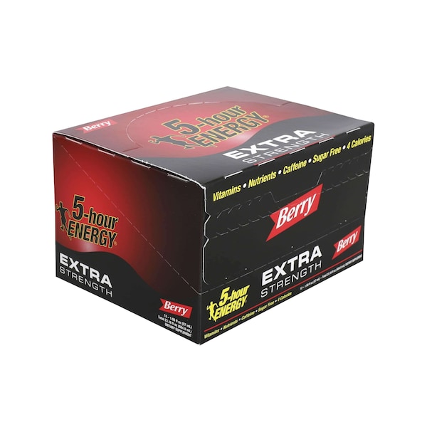 5 Hour Energy 5-Hour Energy Extra Strength SF Berry Energy Shot 1.93 oz., PK216 - 718128
