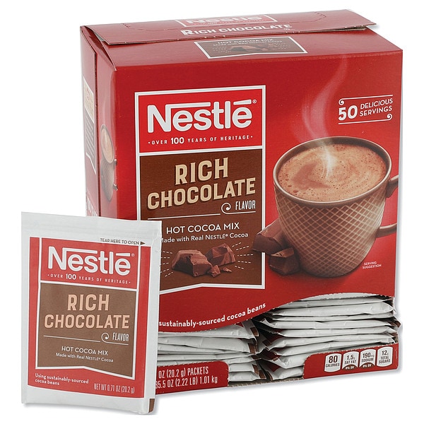 Nestle Nestle Hot Cocoa, PK50 - 00050000254859