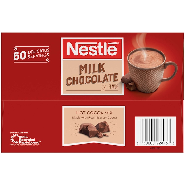 Nestle Nestle Milk Chocolate Hot Cocoa Mix .71 oz. Per Packet, PK360 - 00050000267910U
