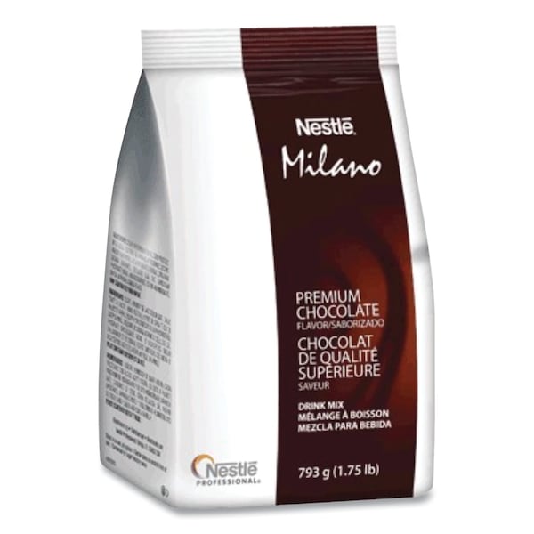 Nescafe Premium Hot Chocolate Mix, 1.75 lb Bag, PK4 - 12234626