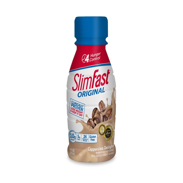 Slimfast Slimfast Ready To Drink Original Cappuccino Delight 11 oz., PK12 - 74005