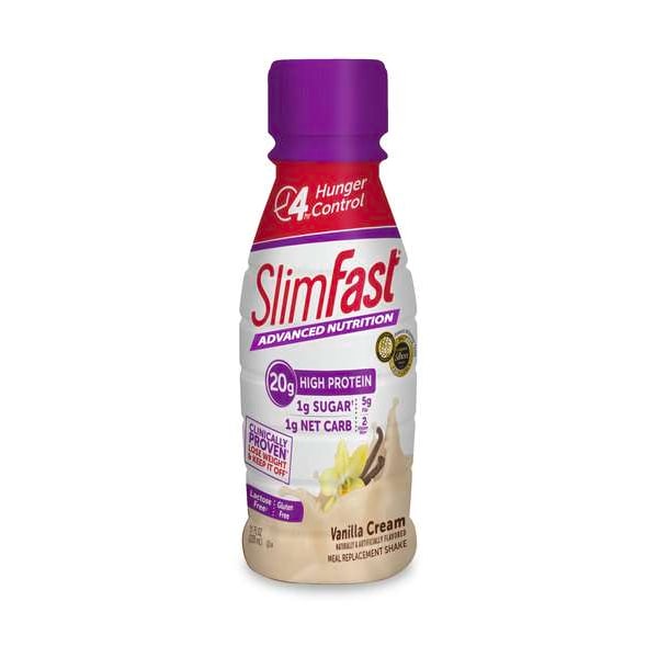 Slimfast Slimfast Advanced Nutrition RTD Vanilla Cream Shake 11 oz., PK12 - 74009
