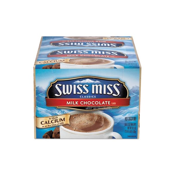 Five Star Distributors Swiss Miss, Hot Cocoa Mix, Regular, 0.73 Oz. Packets, 50PK - 47491