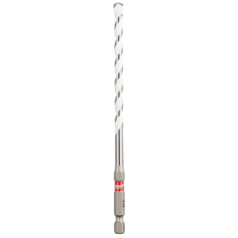 Broca de carburo SHOCKWAVE para múltiples materiales de Milwaukee 1/4 in. x 4 in. x 6 in. - 48-20-8886