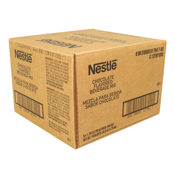 Nestle Nestle Nescafe Alegria Chocolate Beverage Mix 1.75lbs Bag, PK6 - 00028000817947U