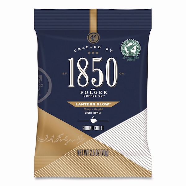 Folgers Coffee, 100% Arabica, Fraction Pack, Caffeinated, Ground, 60 oz, 24 PK - 21510