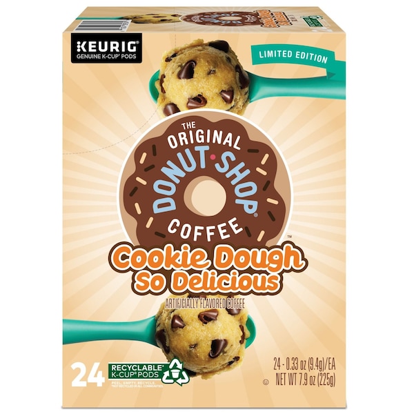 The Original Donut Shop Cookie Dough So Delicious K-Cups, 24PK - 5000366665