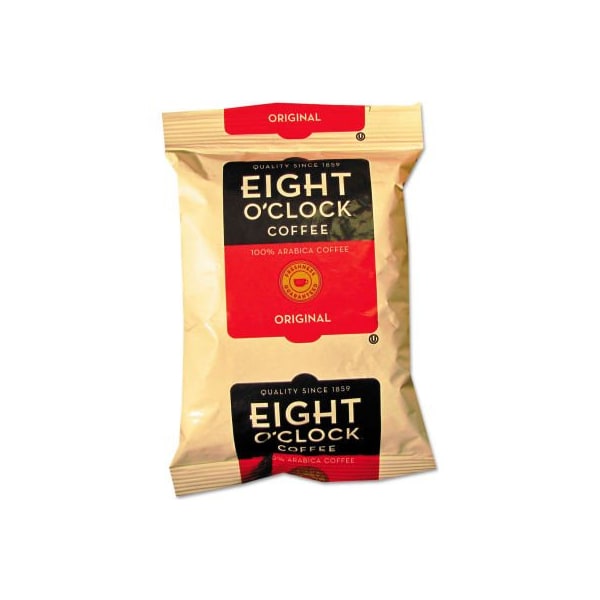 Eight Oclock Coffee Co Eight O'Clock Regular Ground Coffee Fraction Packs, Original, 2 oz, 42/Carton - COF320840