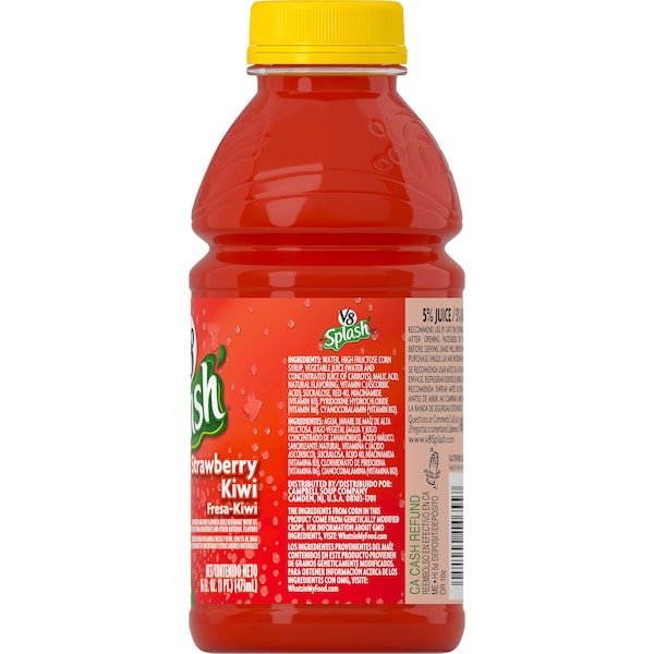 V8 V8 Strawberry Kiwi 16 oz. Bottle, PK12 - 000014655
