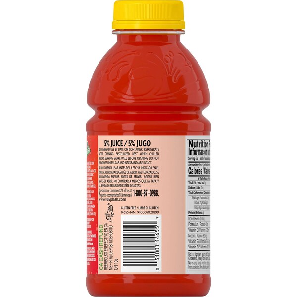 V8 V8 Strawberry Kiwi 16 oz. Bottle, PK12 - 000014655