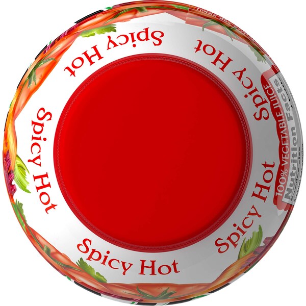 V8 V8 Spicy Hot Vegetable Juice 12 oz. Bottle, PK12 - 000013802