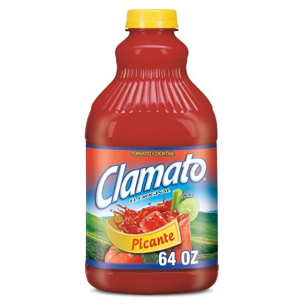 Clamato 64 oz. Clamato Picante Pet, PK8 - 10011922