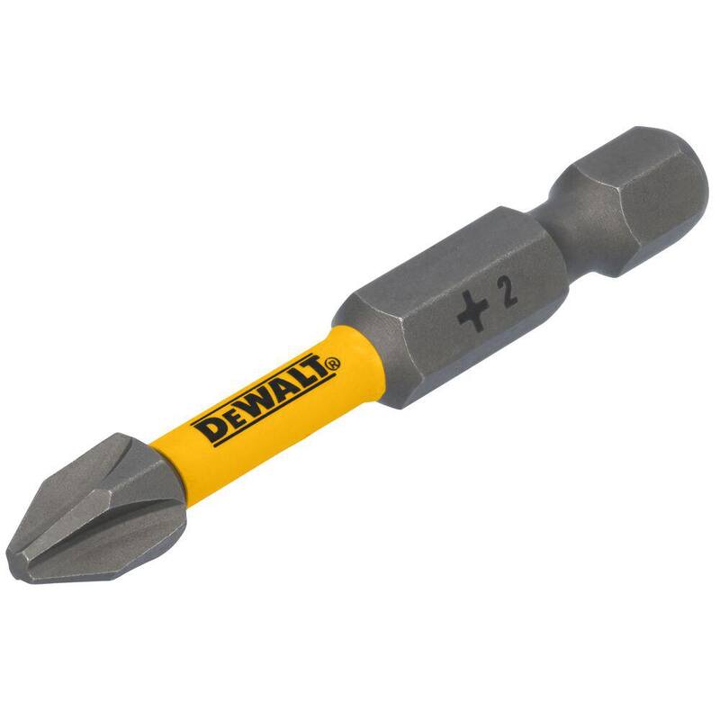 Juego de 5 puntas de destornillador de acero Phillips 2 DEWALT MAXFIT ULTRA de 2 pulgadas - DWAF2PH2-5H
