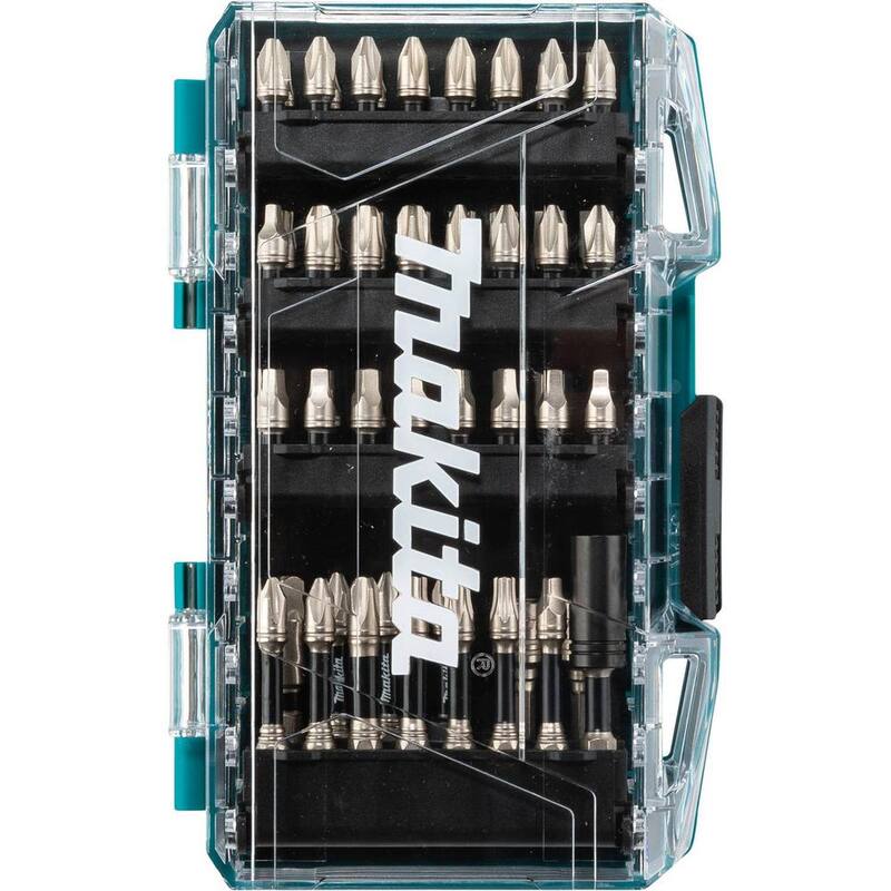 Set de brocas destornilladoras de acero aleado con clasificación de impacto Makita IMPACT XPS (60 piezas) - E-01644