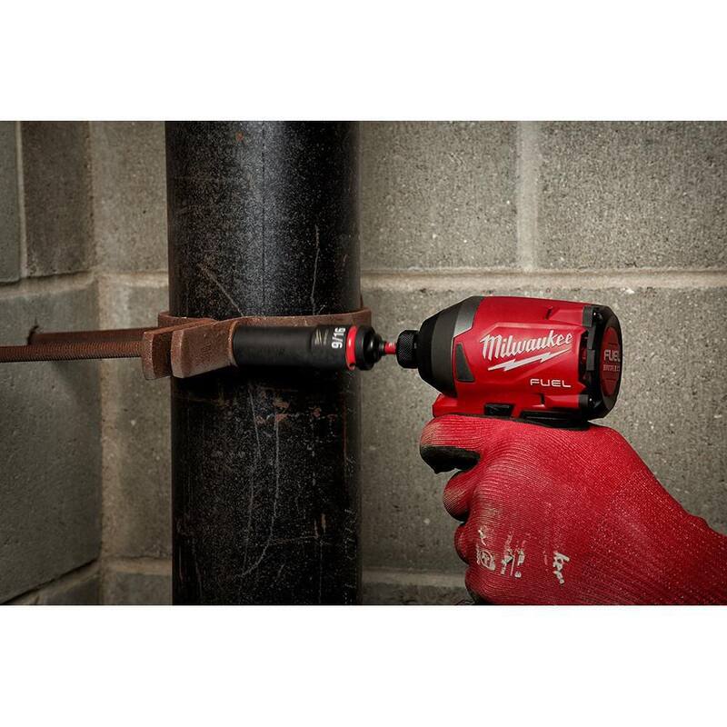 Milwaukee SHOCKWAVE Impact Duty 1/2 pulg. Adaptador de punta cuadrada de aleación de acero - 48-32-5034