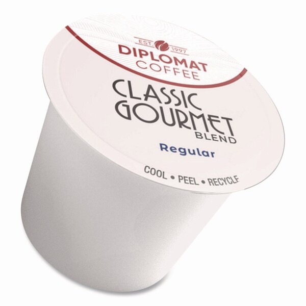Diplomat Coffee Classic Gourmet DC-Cup, 10 g, 96PK - C-DCCUP-CG96-10R