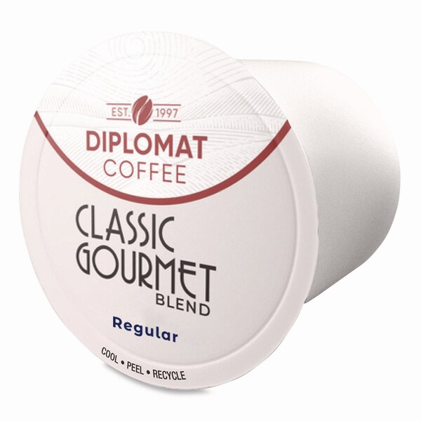 Diplomat Coffee Classic Gourmet DC-Cup, 10 g, 96PK - C-DCCUP-CG96-10R