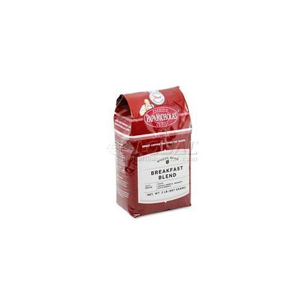 Papanicholas Coffee PapaNicholas  Premium Breakfast Blend Coffee, Regular, Arabica Bean, 32 Oz. - PCO32006