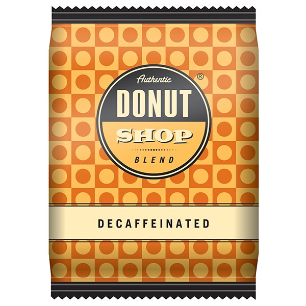 Authentic Donut Shop Blend Donut Shop Decaf, 2.0 oz Fraction Packs, PK42 PK - RI5660