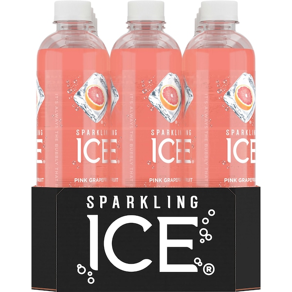 Sparkling Ice Sparkling Ice Pink Grapefruit 17 oz., PK12 - FG00020