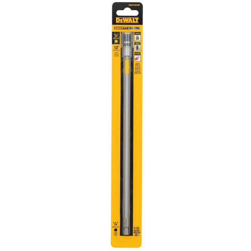 Extensión de broca DEWALT MAXFIT ULTRA de 12 pulgadas - DWAF12EXTMF