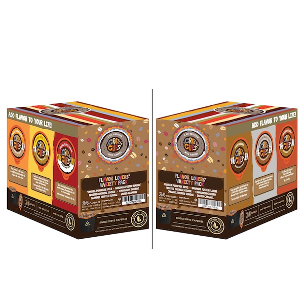 Crazy Cups Crazy Cups Flavored Coffee Variety Pack Selection-24 Ct - WM-CC-NEWVARIETY-24