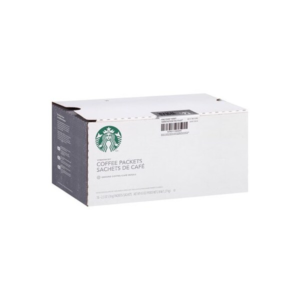 Five Star Distributors Starbucks, Coffee, Pike Place, 2.5oz, 18PK - 11018197