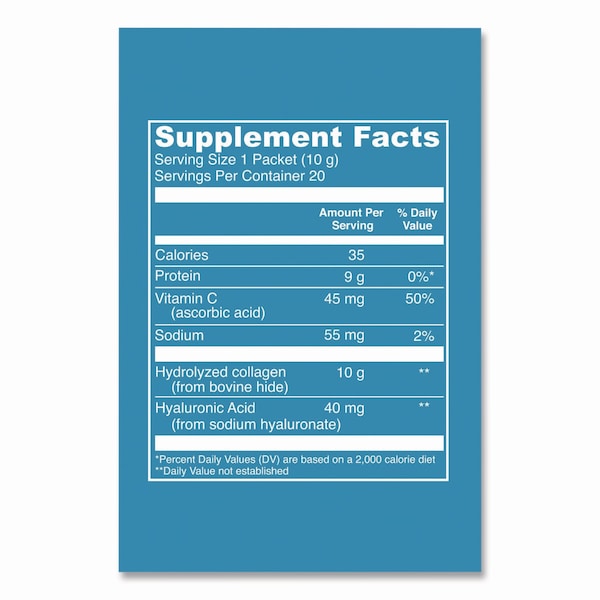 Vital Proteins Collagen Peptides Powder, Unflavored, 0.3 oz Packet, 20/Box - VVP00539