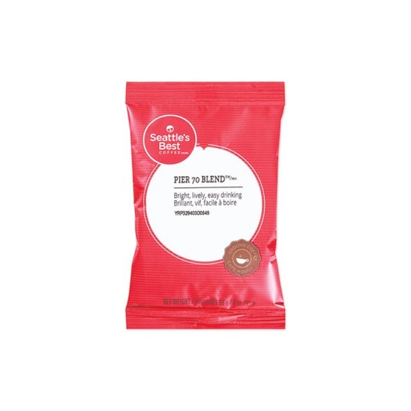 Five Star Distributors SeattlesBe, PREMEASURED COFFEE PACKS, PIER 70 BLEND, 2 OZ PACKET, 18PK - 11008556