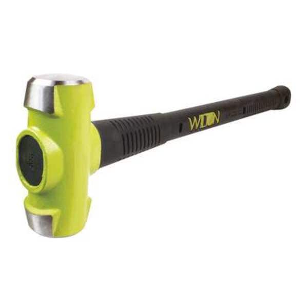 Wilton Sledge Hammer, 10 lb., 26 In, Rubber/Steel - 21024