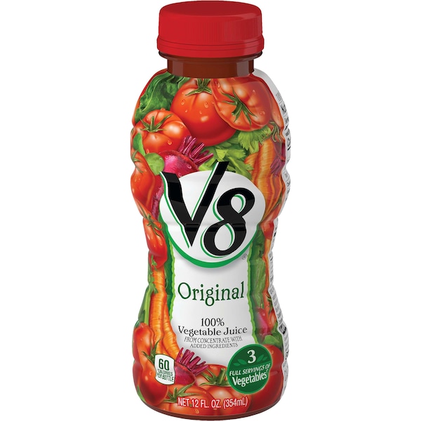 V8 V8 Original Juice 12 oz. Bottle, PK12 - 000013804
