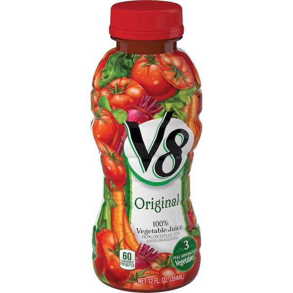 V8 V8 Original Juice 12 oz. Bottle, PK12 - 000013804