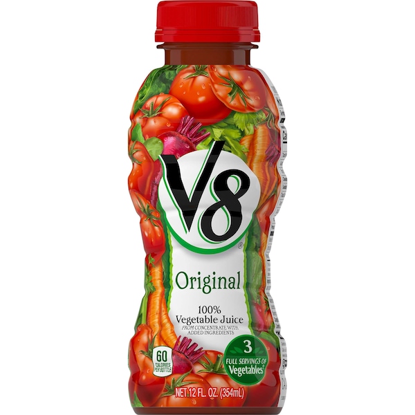 V8 V8 Original Juice 12 oz. Bottle, PK12 - 000013804