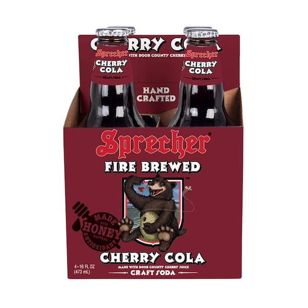 Sprecher Sprecher Cherry Cola Soda 16 oz 1 pk - CHERRYCOLA16OZ
