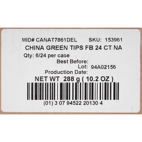 Tazo Tazo China Green Tips Tea Bag, PK144 - 00794522201303