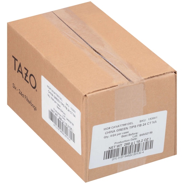 Tazo Tazo China Green Tips Tea Bag, PK144 - 00794522201303