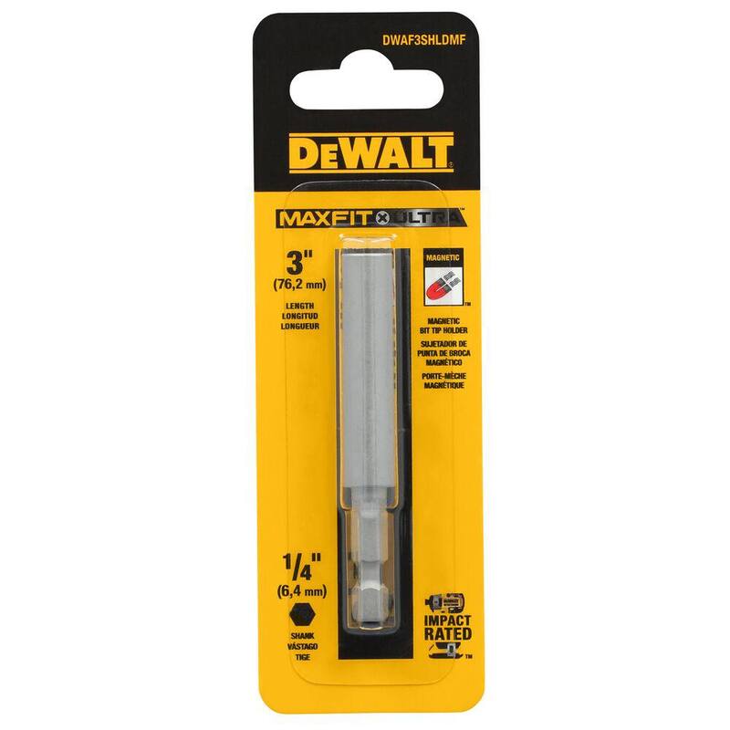 Porta brocas DEWALT MAXFIT ULTRA de 3 pulgadas - DWAF3SHLDMF