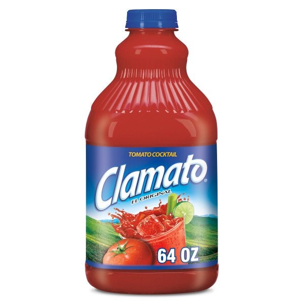 Clamato Clamato Plastic PET Juice 64 fl. oz., PK8 - 10011921