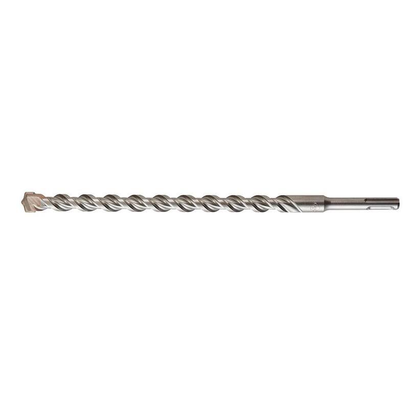 Broca de carburo SDS-PLUS de 2 cortes de Milwaukee de 5/8 pulg. x 12 pulg. - 48-20-8204