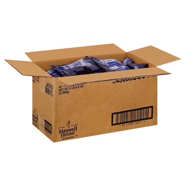 Maxwell House Maxwell House Coffee Ground Coffee 1.75 oz., PK42 - 10043000866112