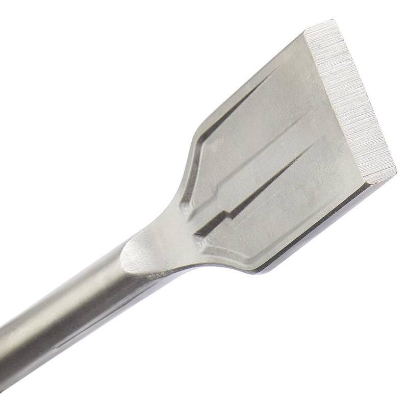 Cincel para azulejos Milwaukee de 2 pulgadas por 15 pulgadas con mango SDS-MAX - 48-62-4258