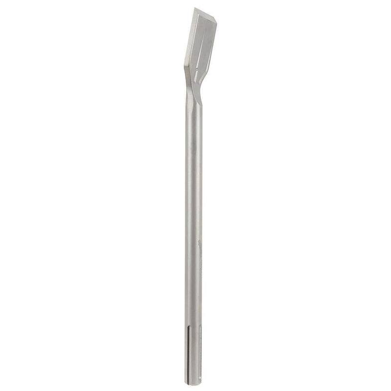 Cincel para azulejos Milwaukee de 2 pulgadas por 15 pulgadas con mango SDS-MAX - 48-62-4258