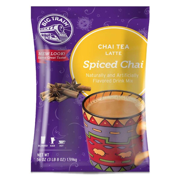 Big Train Big Train Spiced Chai Tea Latte Mix 3.5lbs, PK4 - BT.510300